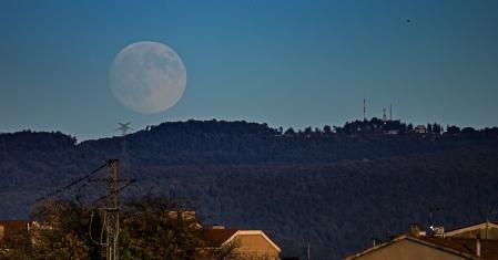 Superluna del Castor, en Vic.