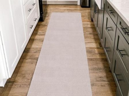 HomebyHome Alfombra Salon de Pelo Corto 60 x 110 cm Naturaleza - Alfombras de Habitacion Diseño Monocolor Sala de Extrasuave - Moderna Alfombra Cocina, Alfombra Dormitorio, Tapete Sala