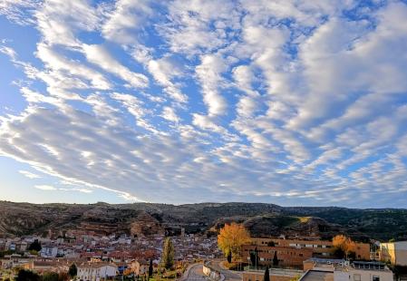 Cielo empedrado en Alcorisa.
