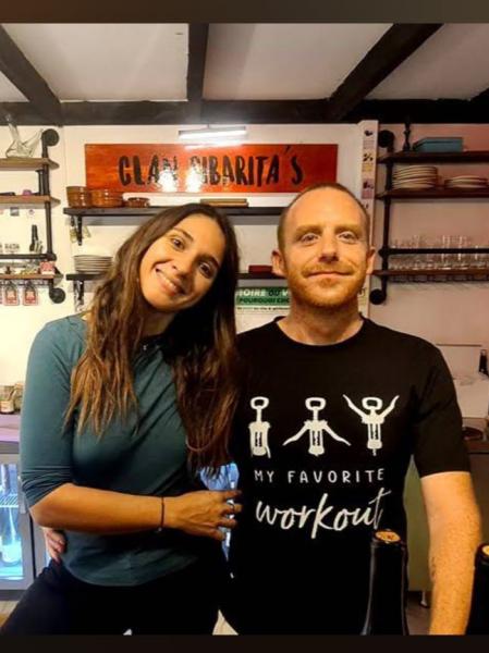 Sara Rodrigo y Boris Pinneaud, al frente de Clan Sibarita's. 