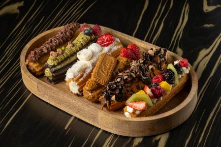 La Selecta ofrece todo tipo de churros, desde dulces con fruta hasta variaciones saladas