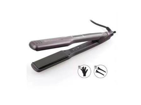 Alisador de pelo profesional, rizador de placa ancha, planchas planas de cerámica para el cabello, tratamiento de queratina 230 ℃, estilizador de salón de calentamiento rápido MCH