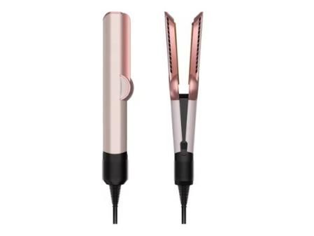 Plancha de pelo profesional 2 en 1, herramienta de estilismo, secador de pelo de iones negativos, plancha de aire de larga duración