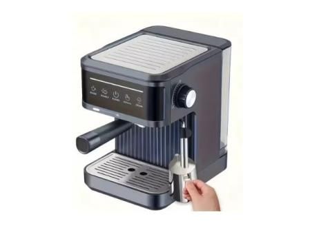Máquina de café expreso de 20 bar, máquina de café de extracción de alta presión, pequeña semiautomática para el hogar, bomba de espuma de leche, detección táctil de presión