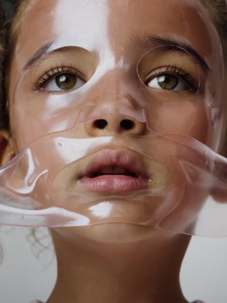 La imagen de la campaña de Rini, la marca de cosmética infantil