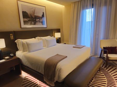 En todas las habitaciones culegan fantásticas fotografías de la historia de la bodega y de Oporto