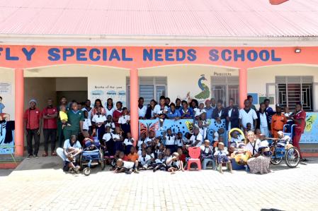 Butterfly School proporciona&nbsp;educación, alimentación y cuidados a&nbsp;los niños con alguna discapacidad en el país