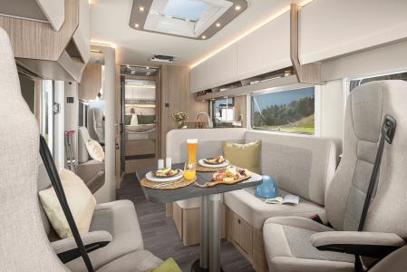 El salón comedor es práctico a la vez que acogedor 