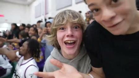 El niño que cantó el Gordo, vamos, que gritó 6-7