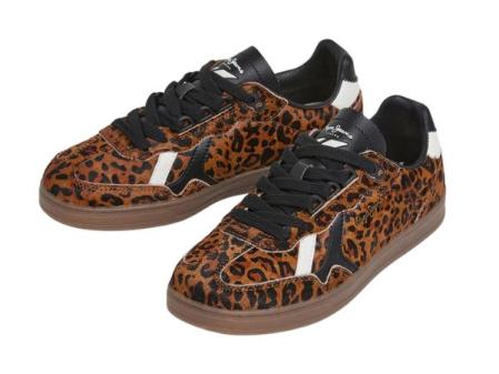 Zapatillas Ball Print de mujer en animal print de Pepe Jeans
