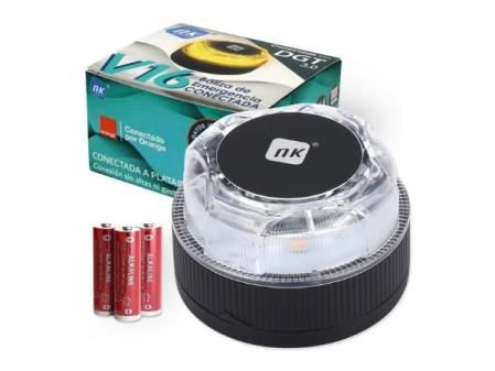 Luz de emergencia Nk DP-EL2024-C1 V16 conectada geolocalizable base magnética