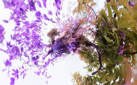 La actriz Tilda Swinton evoca en esta foto los bosques