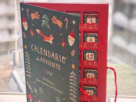 Detalle del calendario de Adviento de Manolito Books&nbsp;