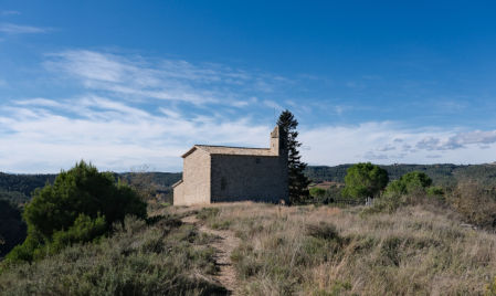 La ermita de Sant Sebastià.