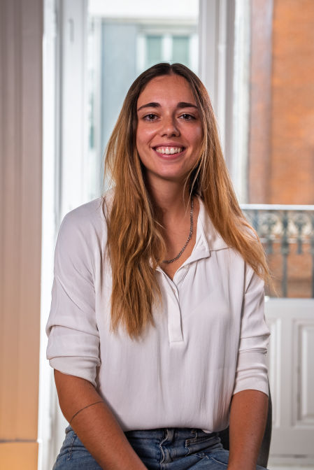 Irene Villarreal, analista de Software Developer en la compañía Open Digital Services