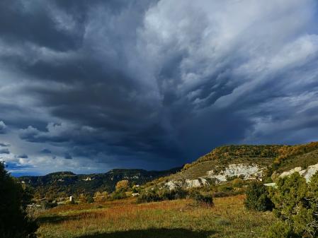 Nubarrones en Tavertet.