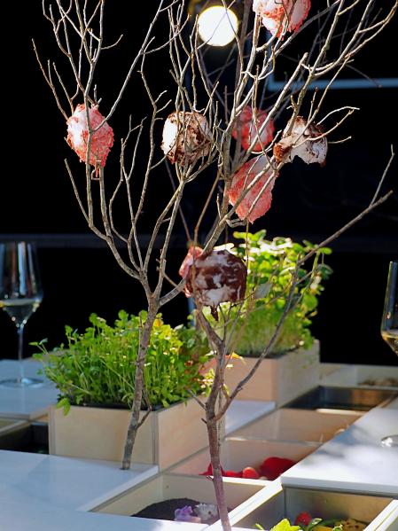 Mesa Viva del restaurante Disfrutar