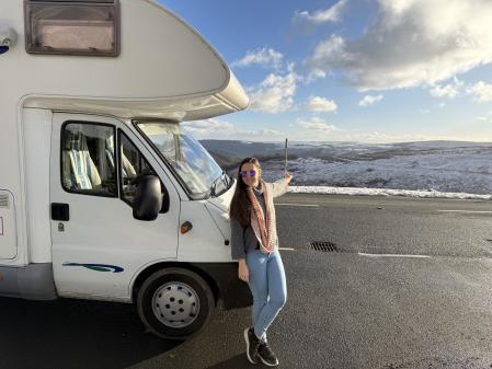 Tras un viaje en Camper por Islandia y otro por México, Juan y Sandra se plantearon vivir de forma alternativa en una caravana