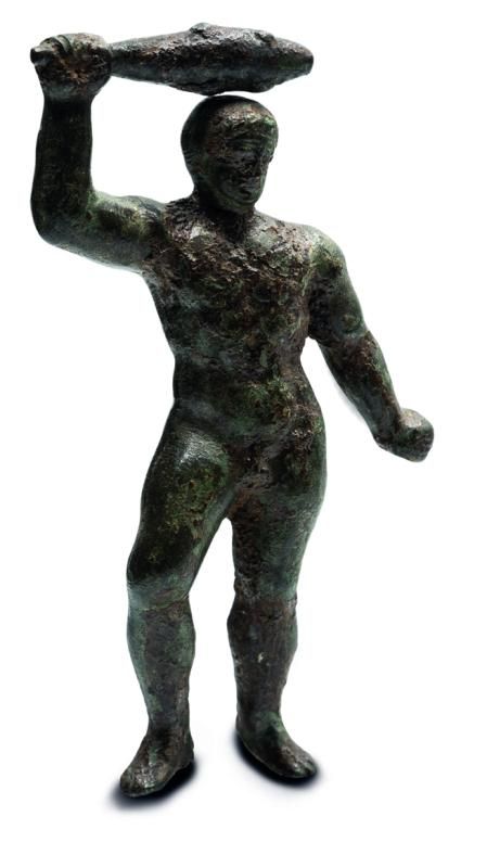 Estatuillas que representan varias divinidades. Datan de entre los siglos I y III dC