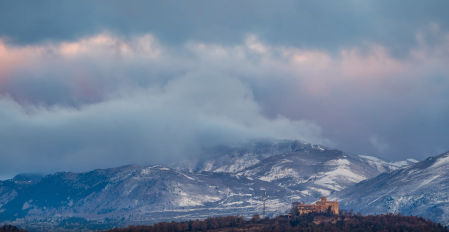 Los juegos del viento en el Pirineo.