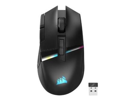 Corsair DARKSTAR Ratón Inalámbrico RGB para Juegos MMO - 26.000 PPP - 15 Botones Programables - Batería hasta 80 Horas - Compatible con iCUE - PC, PS5, PS4, Xbox - Negro