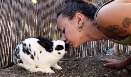 Mónica Junyent, 31 años, fundadora del Santuario La Vedruna.