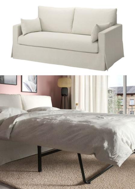 Sofá cama de 2 plazas HYLTARP de IKEA