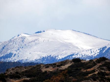 El Pirineo visto desde Torelló.