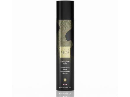 Spray texturizador ghd Curls Gone Wild, protege el cabello hasta 230 °C y crea rizos con textura y aspecto natural