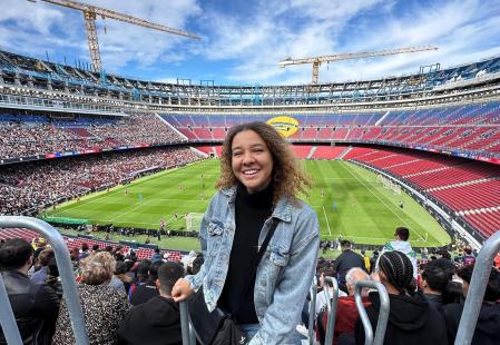 Aquí ha visitado cientos de sitios y está absolutamente enamorada de la ciudad