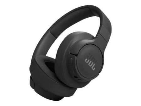 JBL Auriculares Tune 770 NC, auriculares circumaurales inalámbricos con cancelación de ruido adaptativa, Bluetooth y 70 horas de batería, negro