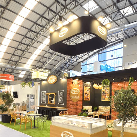 La agencia se ha consolidado como un socio capaz de ejecutar stands en ferias de cualquier continente