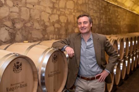 El director técnico de Marqués de Riscal, el enólogo Luis Hurtado Amézaga 