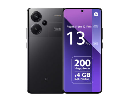 Xiaomi Redmi Note 13 Pro+ 5G, móvil libre con 8GB de RAM y 256GB de almacenamiento, diseño moderno y pantalla de alta calidad