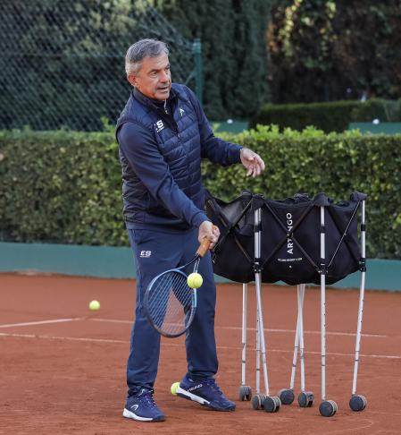 El extenista fundó su propia academia.&nbsp;