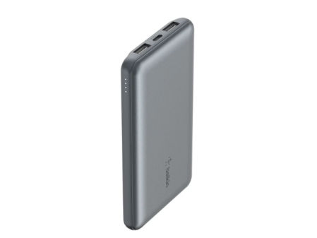 Batería externa Belkin BoostCharge 10000 mAh, portátil y potente para cargar dispositivos móviles sobre la marcha