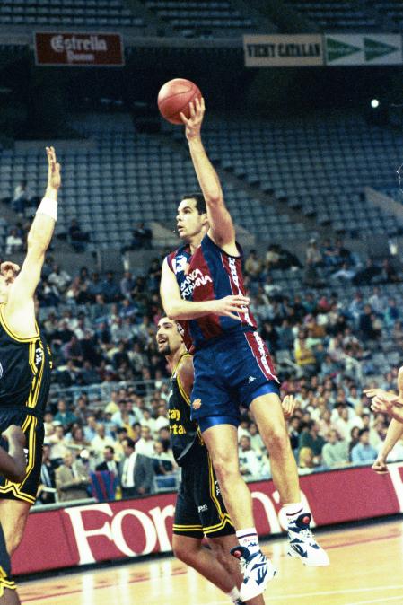 Ferran Martínez cuando era jugador del Barça