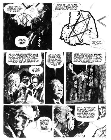 Página de 'Perramus', de Alberto Breccia y Juan Sasturain