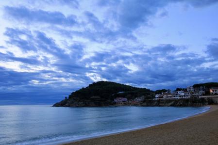 Vistas desde la cala de la Fosca