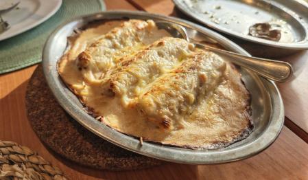 Canelones fotografiados con el Magic 8 Pro.