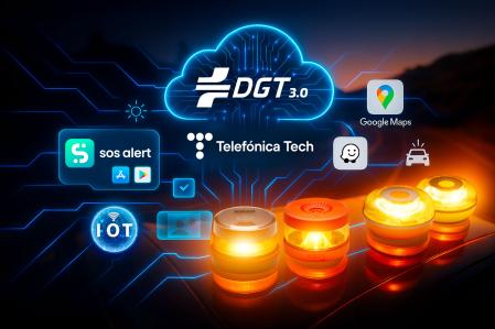 La baliza comunica de forma totalmente anónima la ubicación de la incidencia