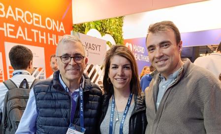 Los tres socios fundadores: Jose Luis Infiesta, Núria Infiesta y Pere Barnola (de izquierda a derecha)