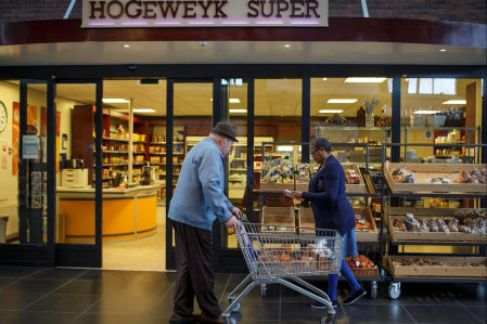 Supermercado en Hogeweyk. 