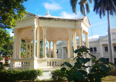Glorieta del parque Leoncio Vidal en Santa Clara, Cuba