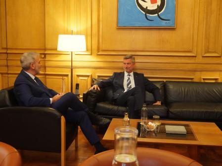 Jaume Collboni y Jordi Martí, el único acuerdo posible para desatascar la medida del 30%