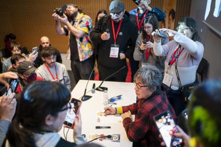 El 'mangak' Tsutomu Takahashi, en el Manga Barcelona&nbsp;