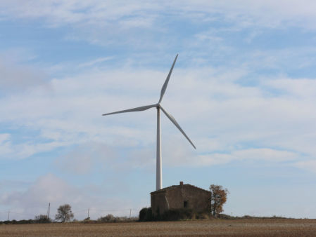 Molinos de viento de la Alta Anoia.