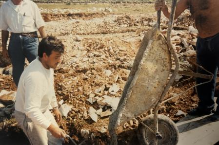 Pepe Cañas, albañil con 40 años de experiencia (cedida)