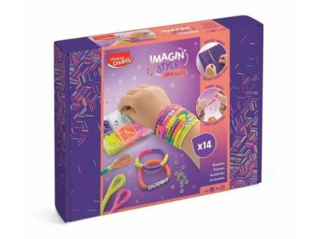 Kit de pulseras Imagin' Style Neón Maped