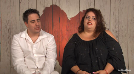 Sergio y Sara en 'First Dates'